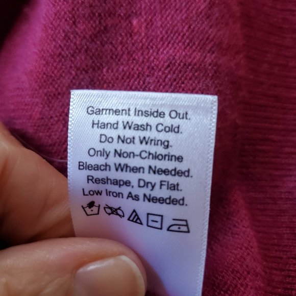 Coldwater Creek Pink Twist Neck Sweater Size 2x - Picture 7 of 7